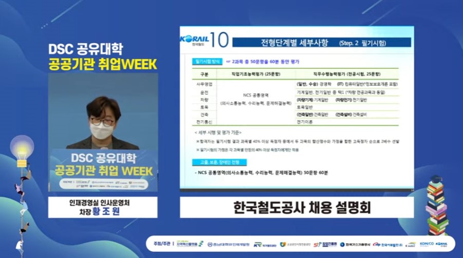 지역인재교육센터, ‘공공기관 취업 WEEK 취업설명회’ 개최 사진1