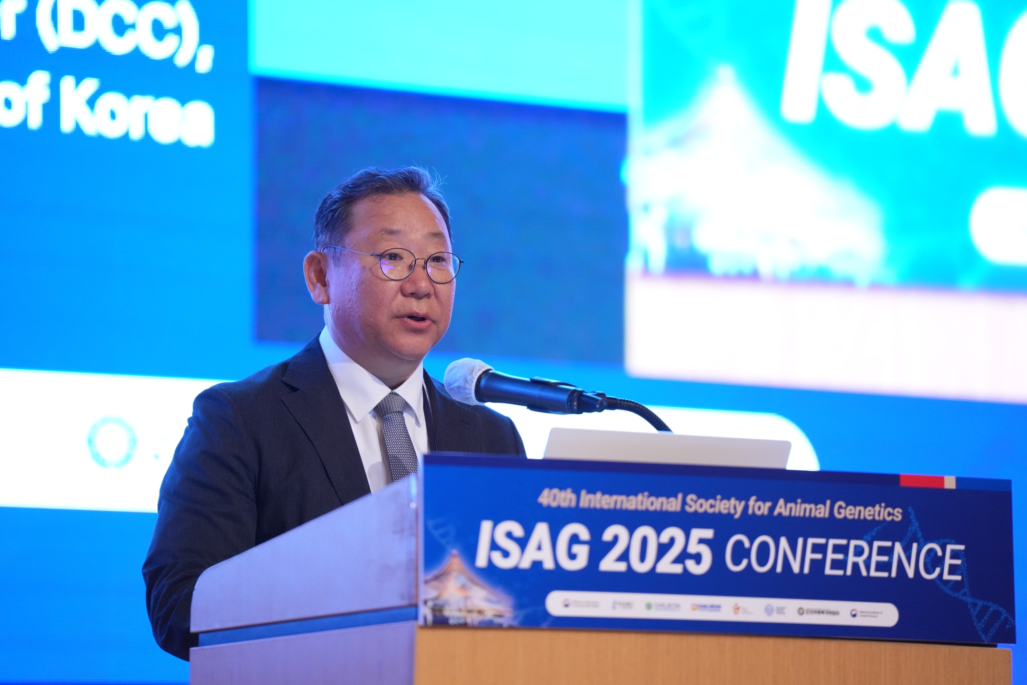 52개국 1,000여명 참가하는 세계동물유전학회(ISAG2025) 개막 사진